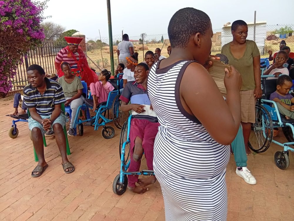 Music and dance at a centre celebration